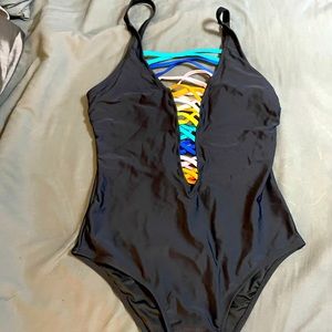 Black one piece